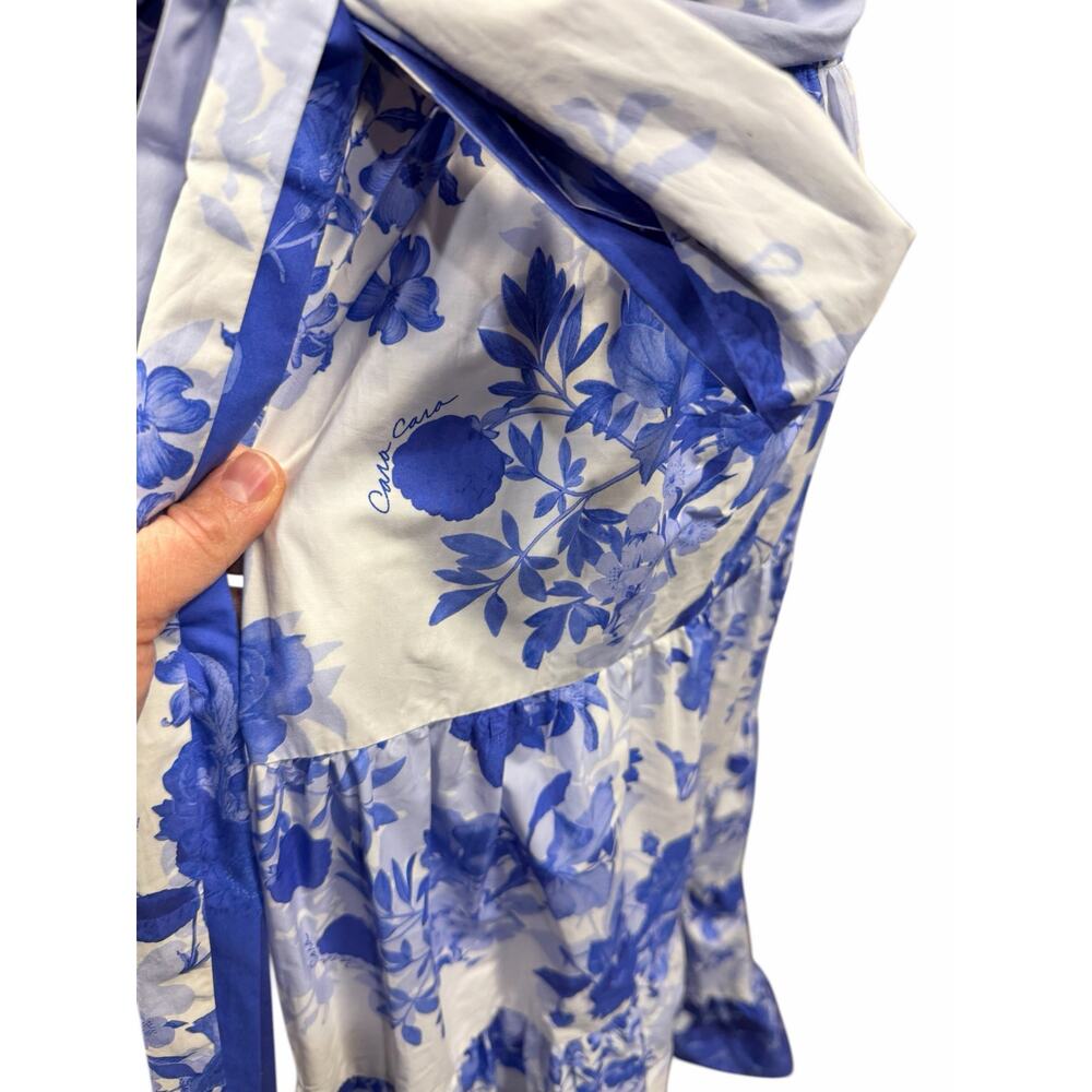 Cara Cara Siasconset Maxi Dress – Toile Blue - Picture 3 of 8
